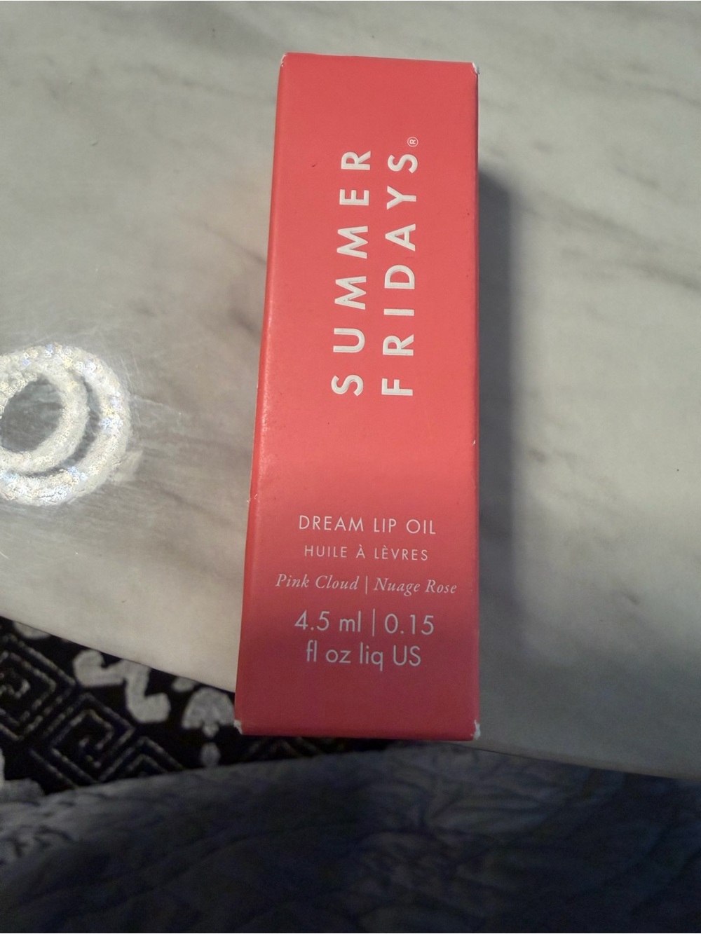 Summer Fridays Dream Lip Oil — Pink Cloud Shade